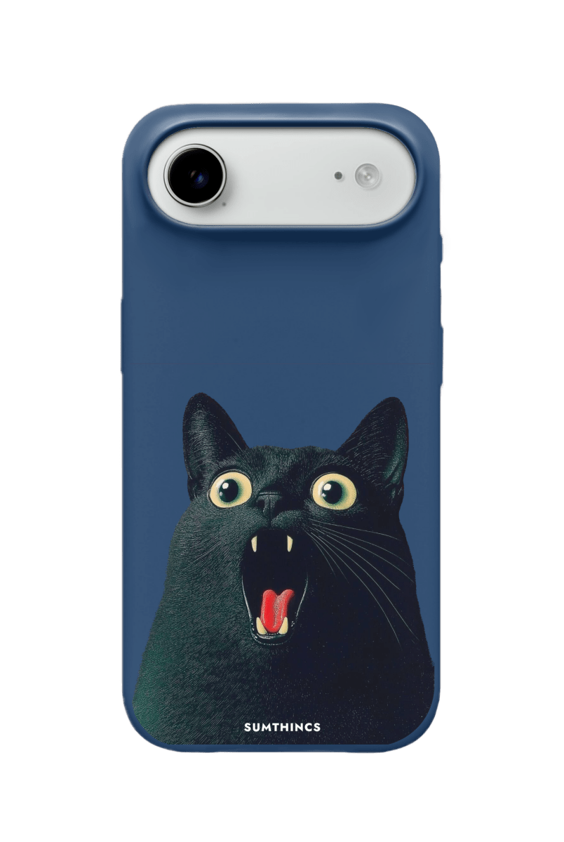 iPhone 17 Air Meoww Premium Telefon Kılıfı Pasifik Mavi - SUMTHINCS