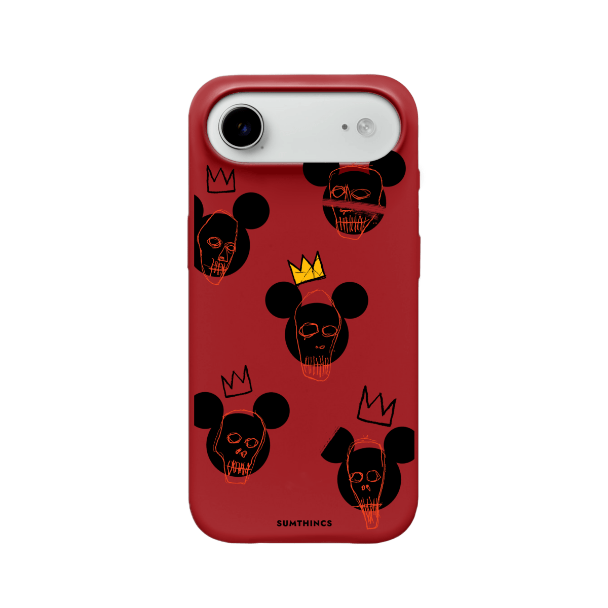 iPhone 17 Air Mickeys Midnight Premium Telefon Kılıfı Kırmızı - SUMTHINCS