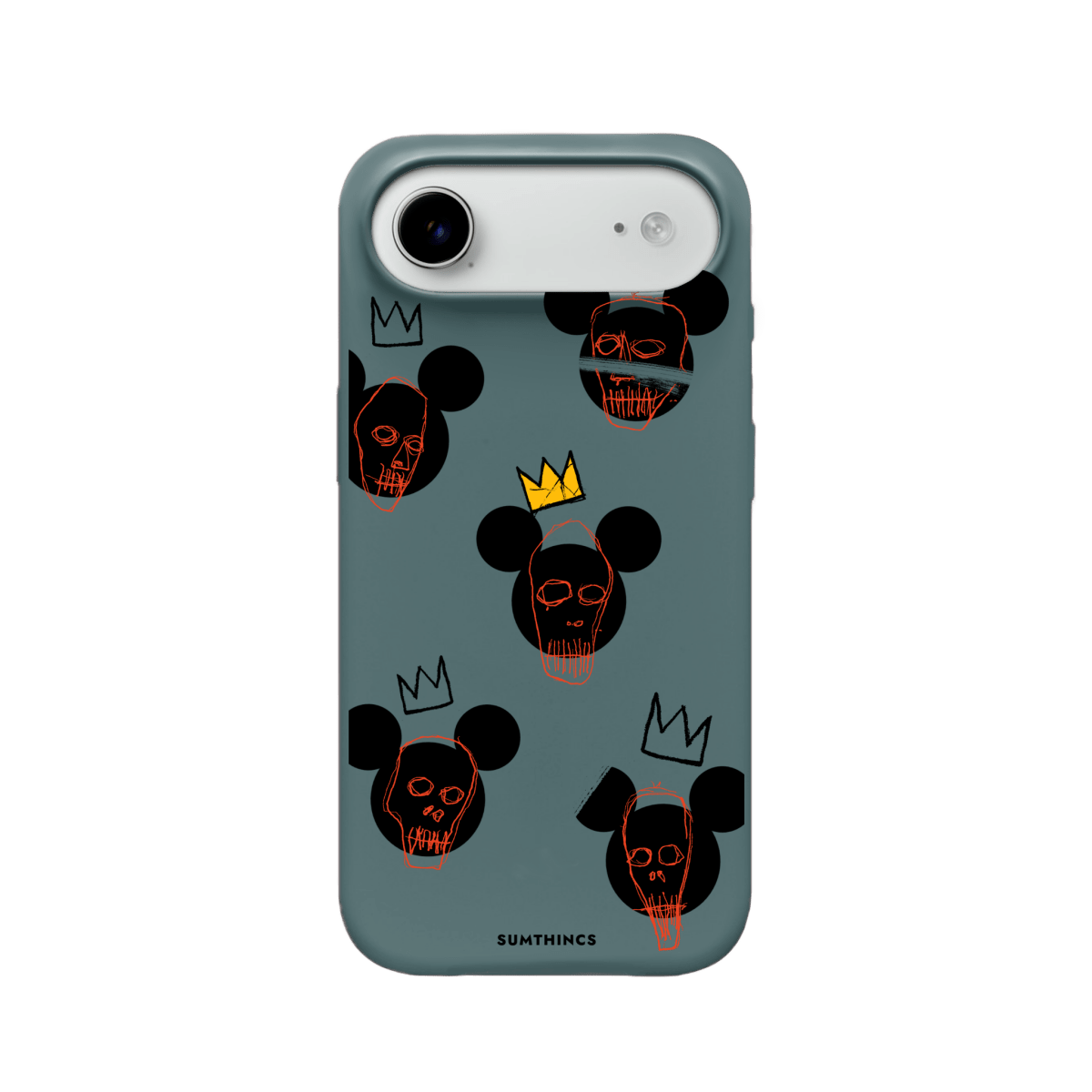 iPhone 17 Air Mickeys Midnight Premium Telefon Kılıfı Kaktüs Yeşili - SUMTHINCS