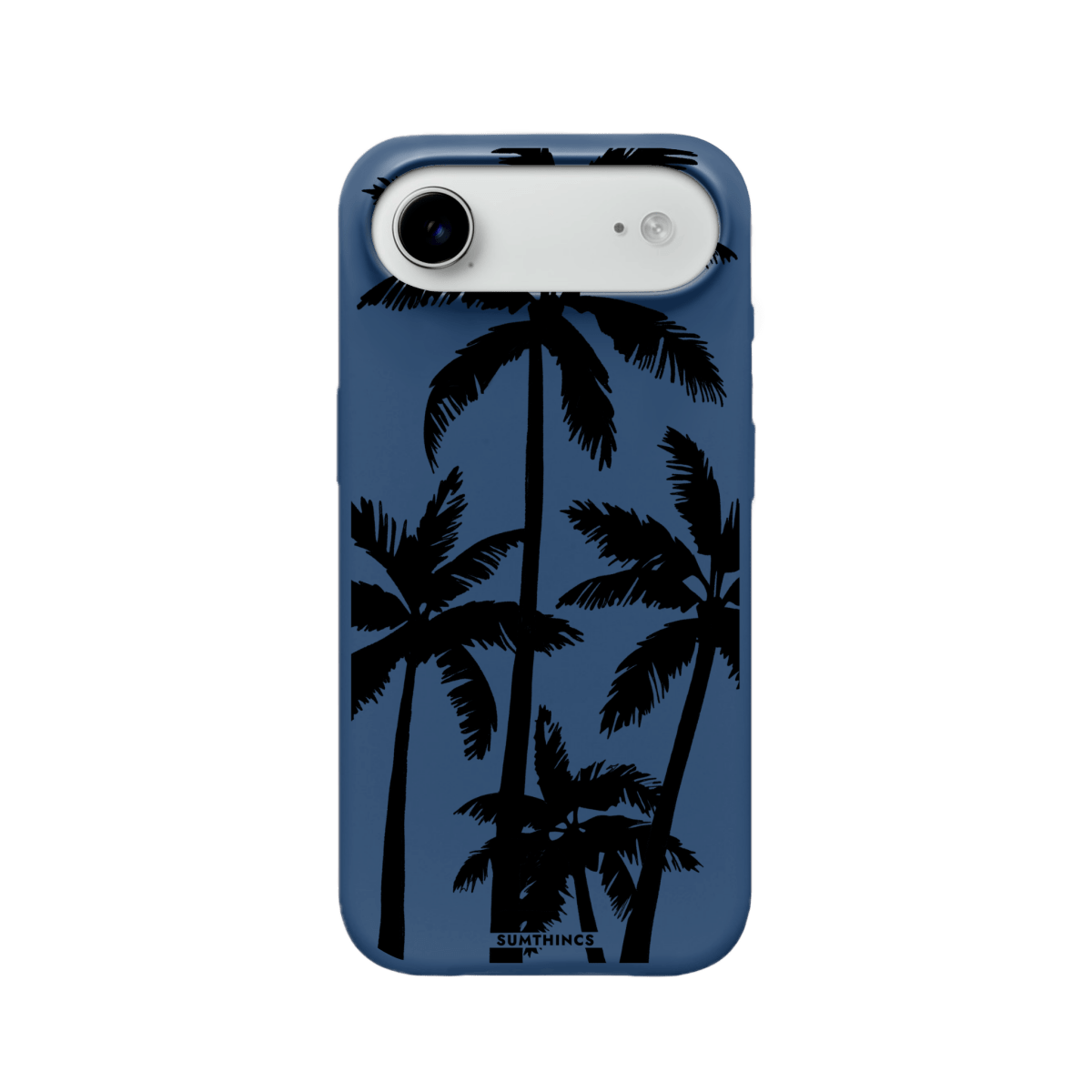 iPhone 17 Air Palm Trees Premium Telefon Kılıfı Pasifik Mavi - SUMTHINCS