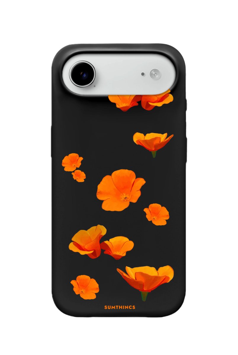 iPhone 17 Air Poppies Premium Telefon Kılıfı Pasifik Mavi - SUMTHINCS