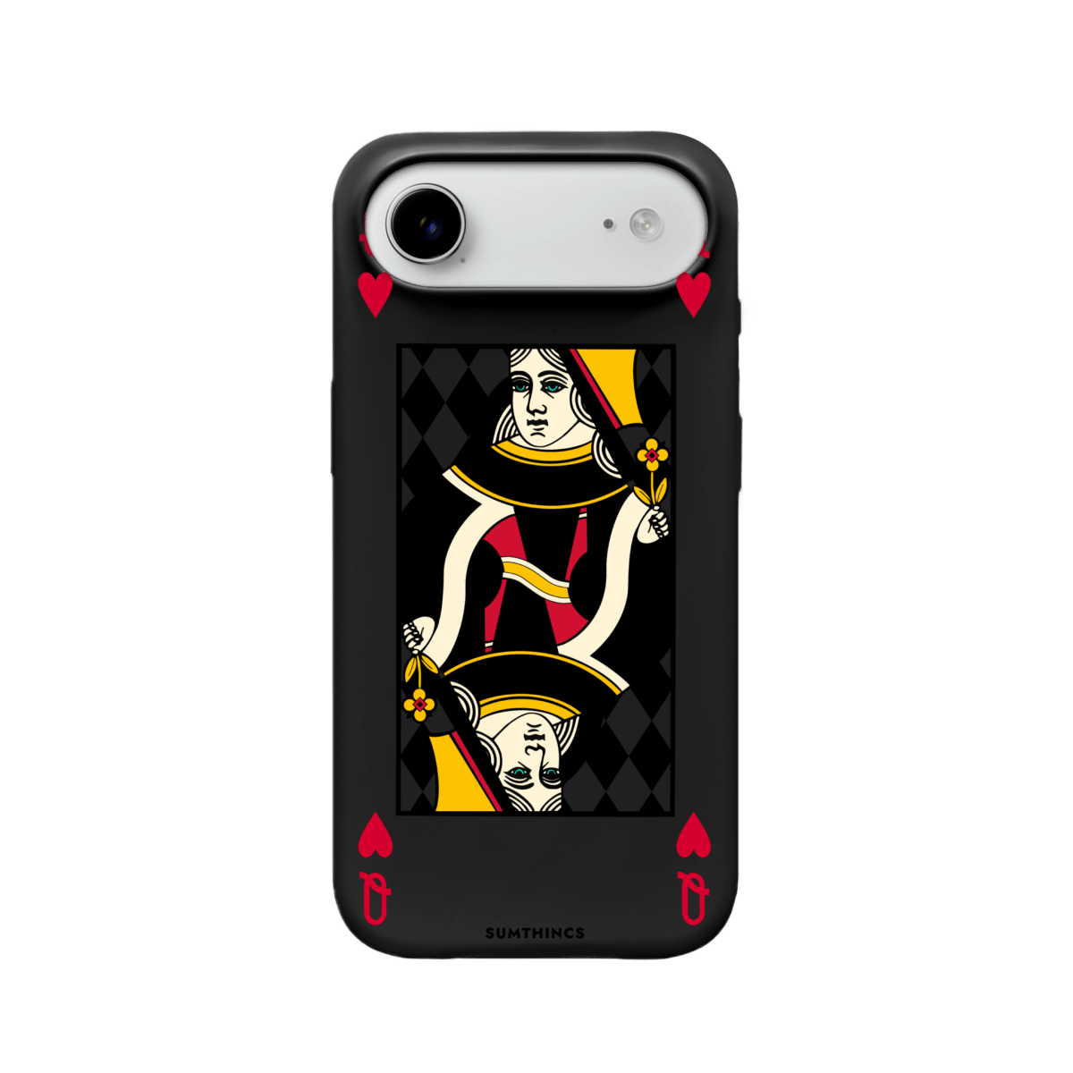 iPhone 17 Air Queen Premium Telefon Kılıfı Siyah - SUMTHINCS