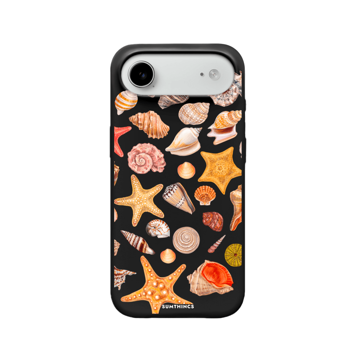 iPhone 17 Air Shells Premium Telefon Kılıfı Siyah - SUMTHINCS