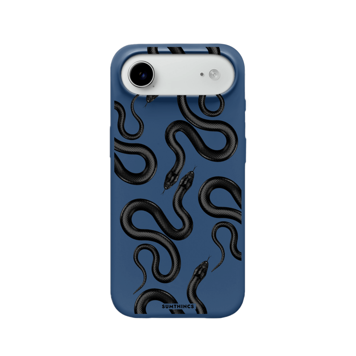 iPhone 17 Air Snakes Premium Telefon Kılıfı Pasifik Mavi - SUMTHINCS