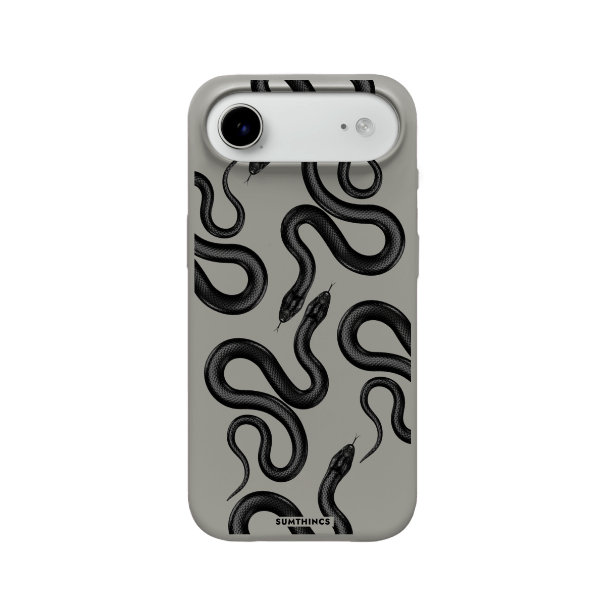 iPhone 17 Air Snakes Premium Telefon Kılıfı Pasifik Mavi - SUMTHINCS