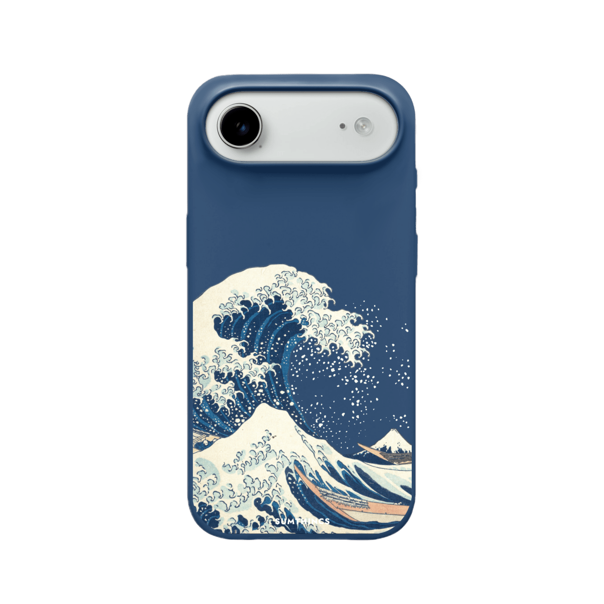 iPhone 17 Air Waves Premium Telefon Kılıfı Pasifik Mavi - SUMTHINCS