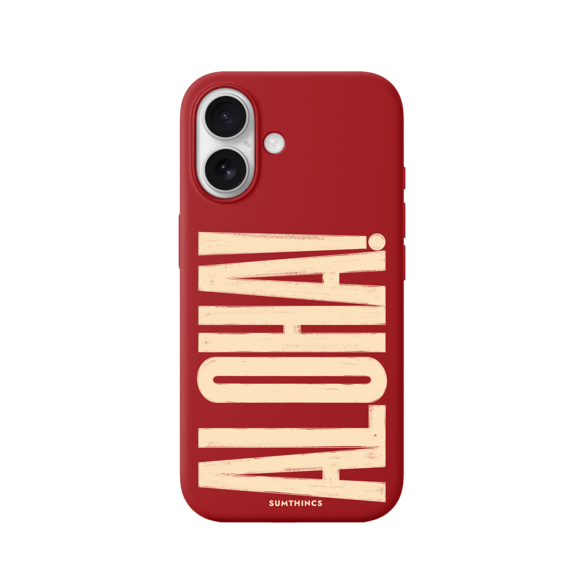 iPhone 17 Aloha Premium Telefon Kılıfı Kırmızı - SUMTHINCS