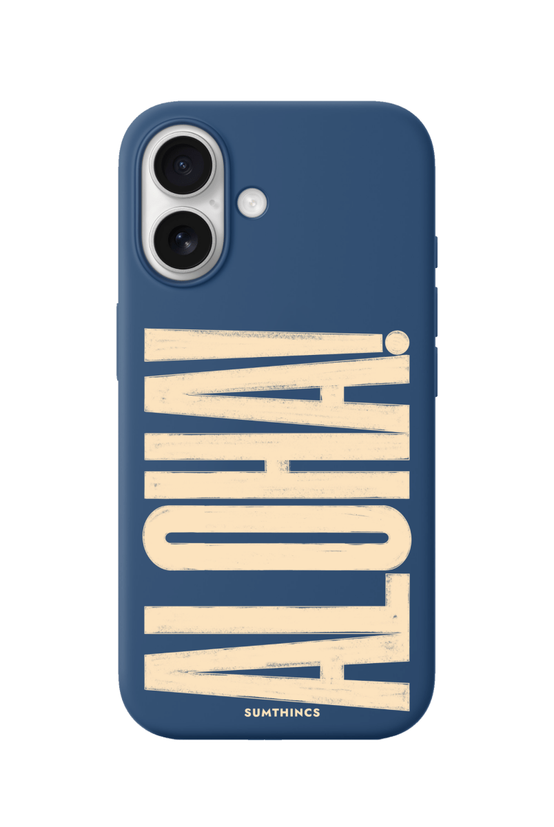 iPhone 17 Aloha Premium Telefon Kılıfı Pasifik Mavi - SUMTHINCS