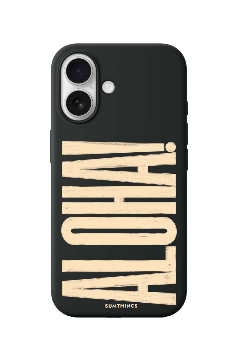 iPhone 17 Aloha Premium Telefon Kılıfı Siyah - SUMTHINCS