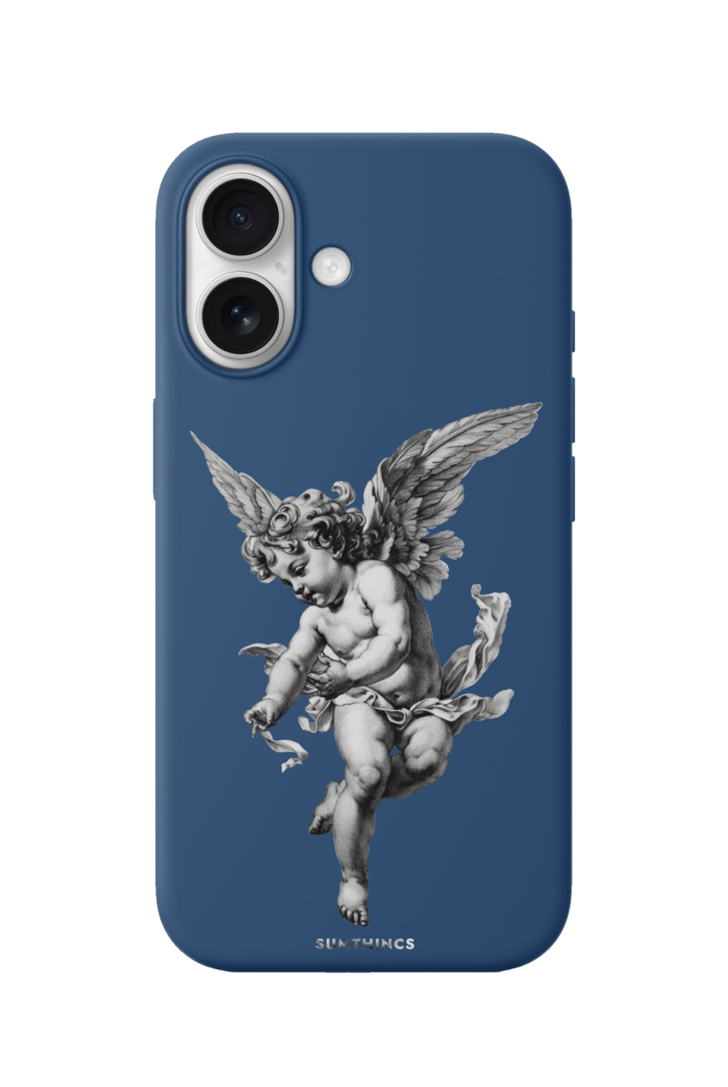 iPhone 17 Angel Premium Telefon Kılıfı Pasifik Mavi - SUMTHINCS