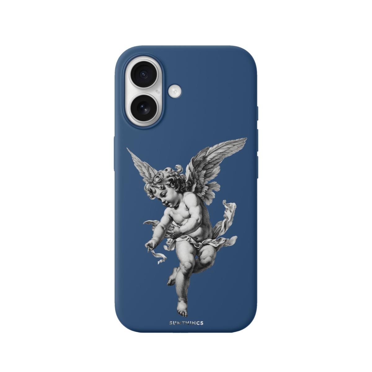 iPhone 17 Angel Premium Telefon Kılıfı Pasifik Mavi - SUMTHINCS