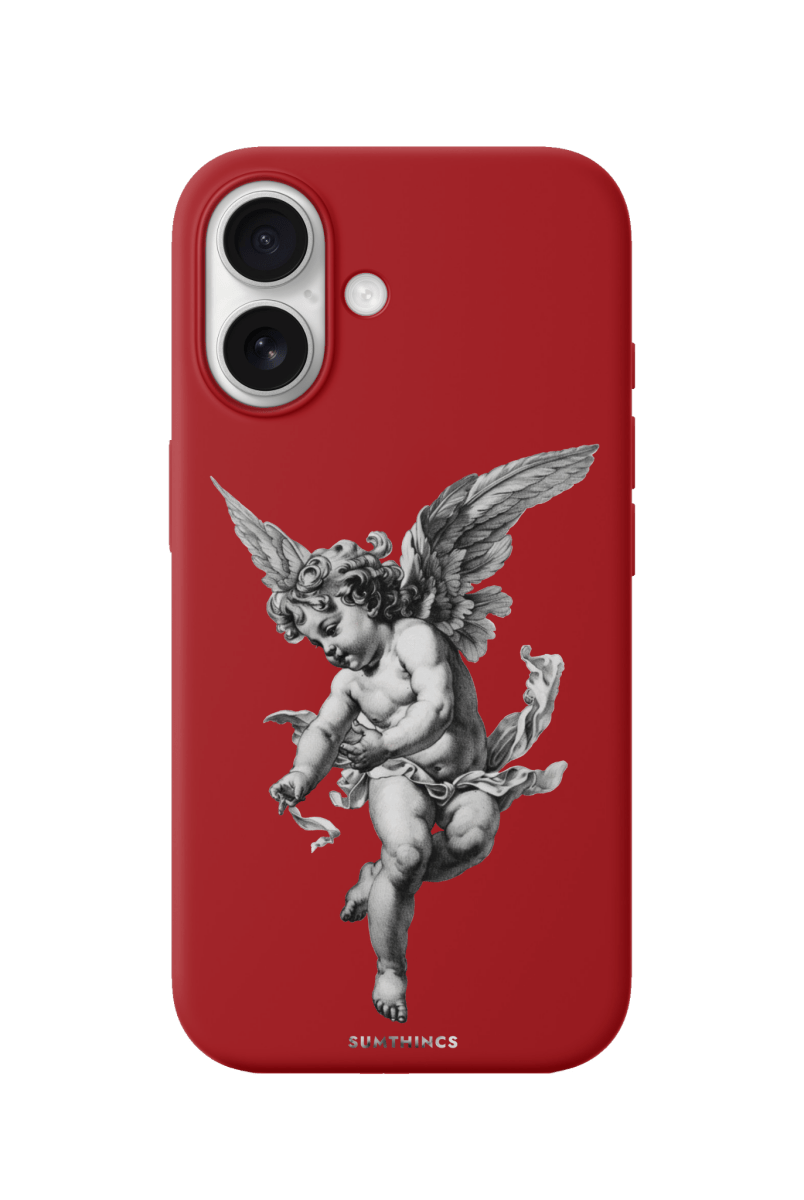 iPhone 17 Angel Premium Telefon Kılıfı Kırmızı - SUMTHINCS