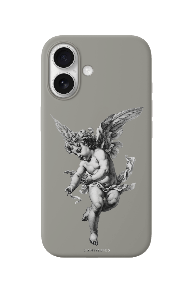 iPhone 17 Angel Premium Telefon Kılıfı Gri - SUMTHINCS