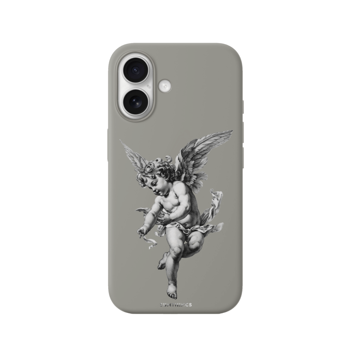 iPhone 17 Angel Premium Telefon Kılıfı Gri - SUMTHINCS
