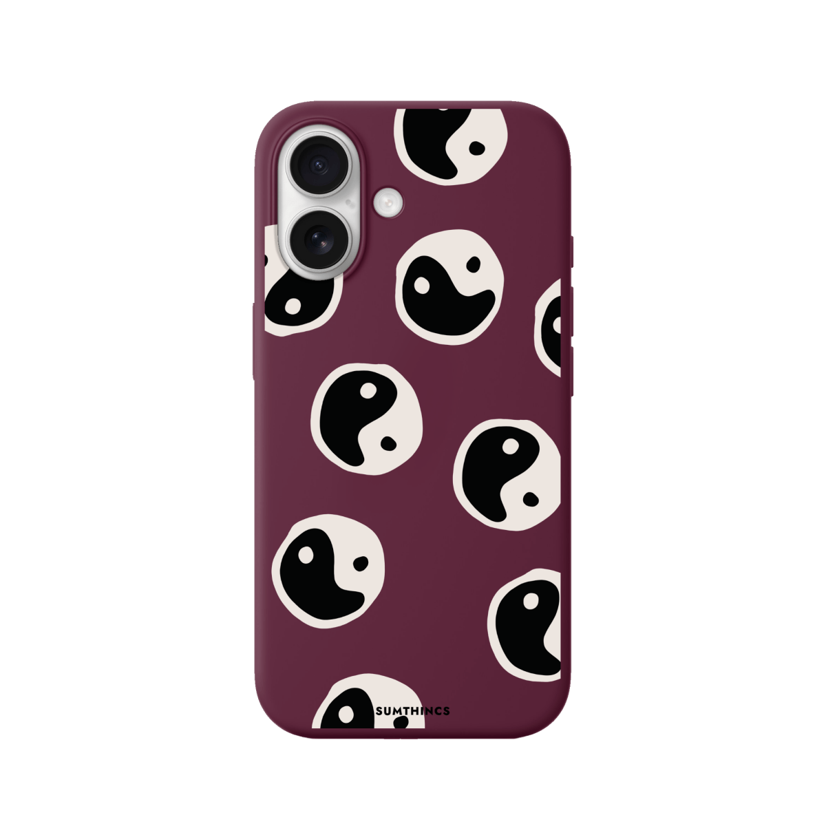 iPhone 17 Balance Premium Telefon Kılıfı Bordo - SUMTHINCS