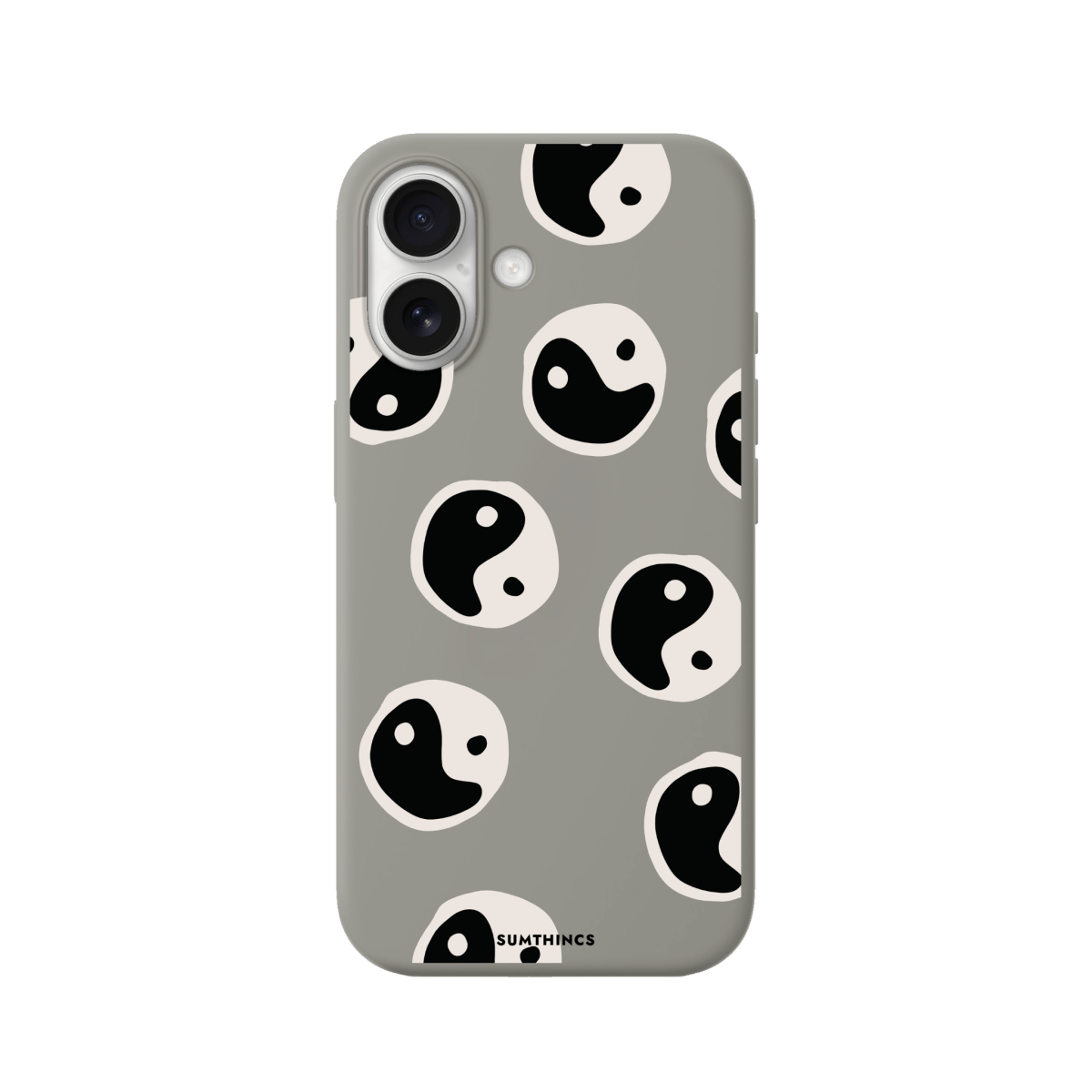 iPhone 17 Balance Premium Telefon Kılıfı Gri - SUMTHINCS