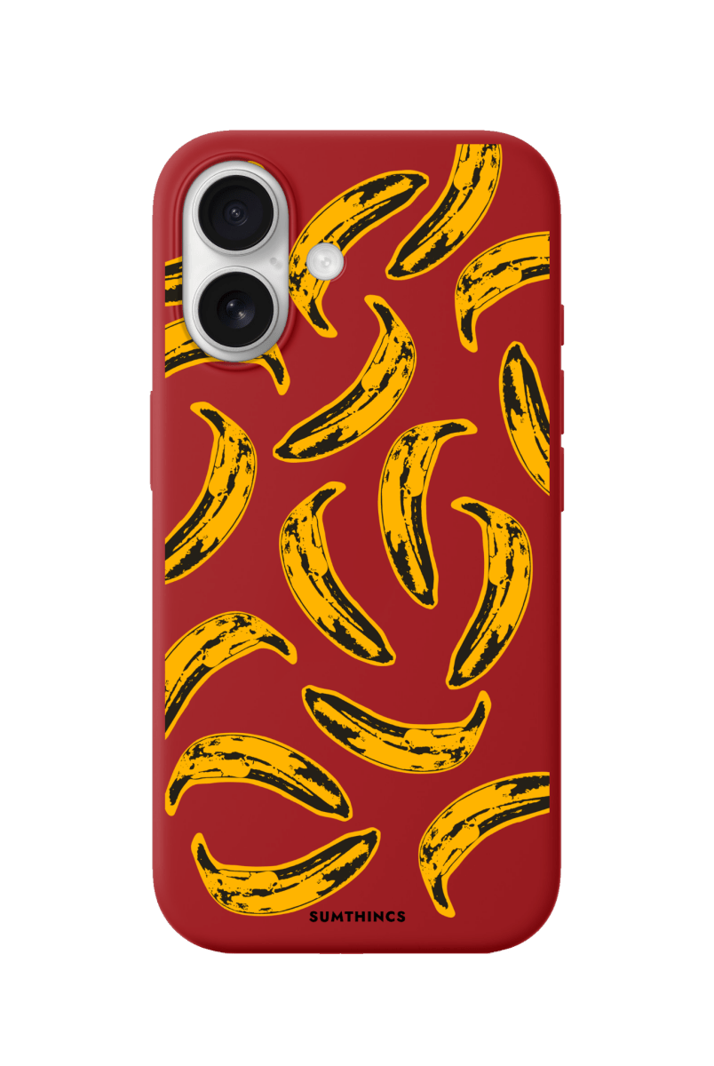 iPhone 17 Banana Premium Telefon Kılıfı Kırmızı - SUMTHINCS