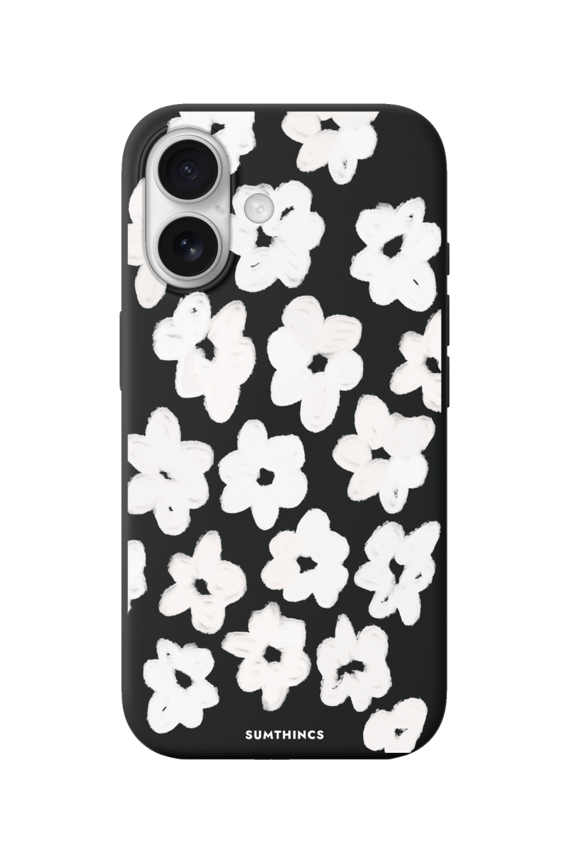 iPhone 17 Blossoms Premium Telefon Kılıfı Siyah - SUMTHINCS
