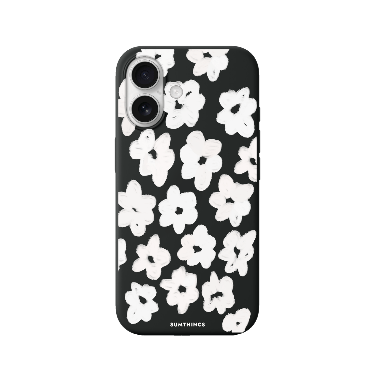 iPhone 17 Blossoms Premium Telefon Kılıfı Siyah - SUMTHINCS