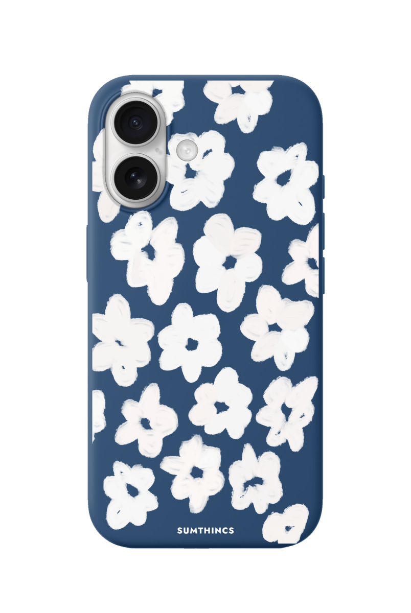 iPhone 17 Blossoms Premium Telefon Kılıfı Pasifik Mavi - SUMTHINCS