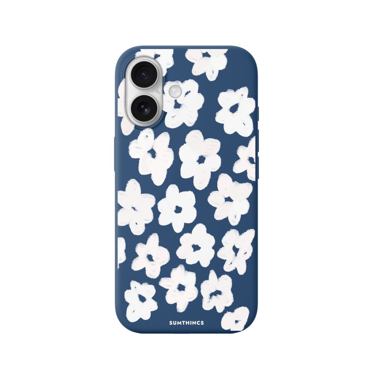 iPhone 17 Blossoms Premium Telefon Kılıfı Pasifik Mavi - SUMTHINCS