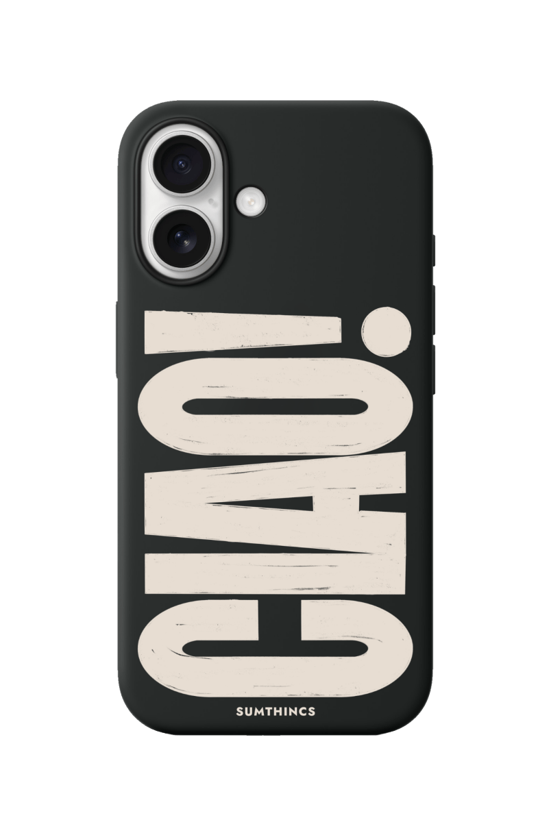 iPhone 17 CIAO! Premium Telefon Kılıfı Siyah - SUMTHINCS