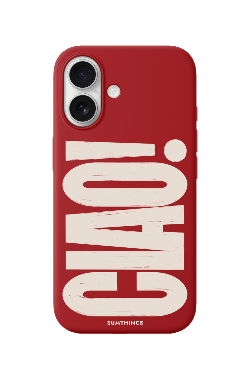 iPhone 17 CIAO! Premium Telefon Kılıfı Kırmızı - SUMTHINCS