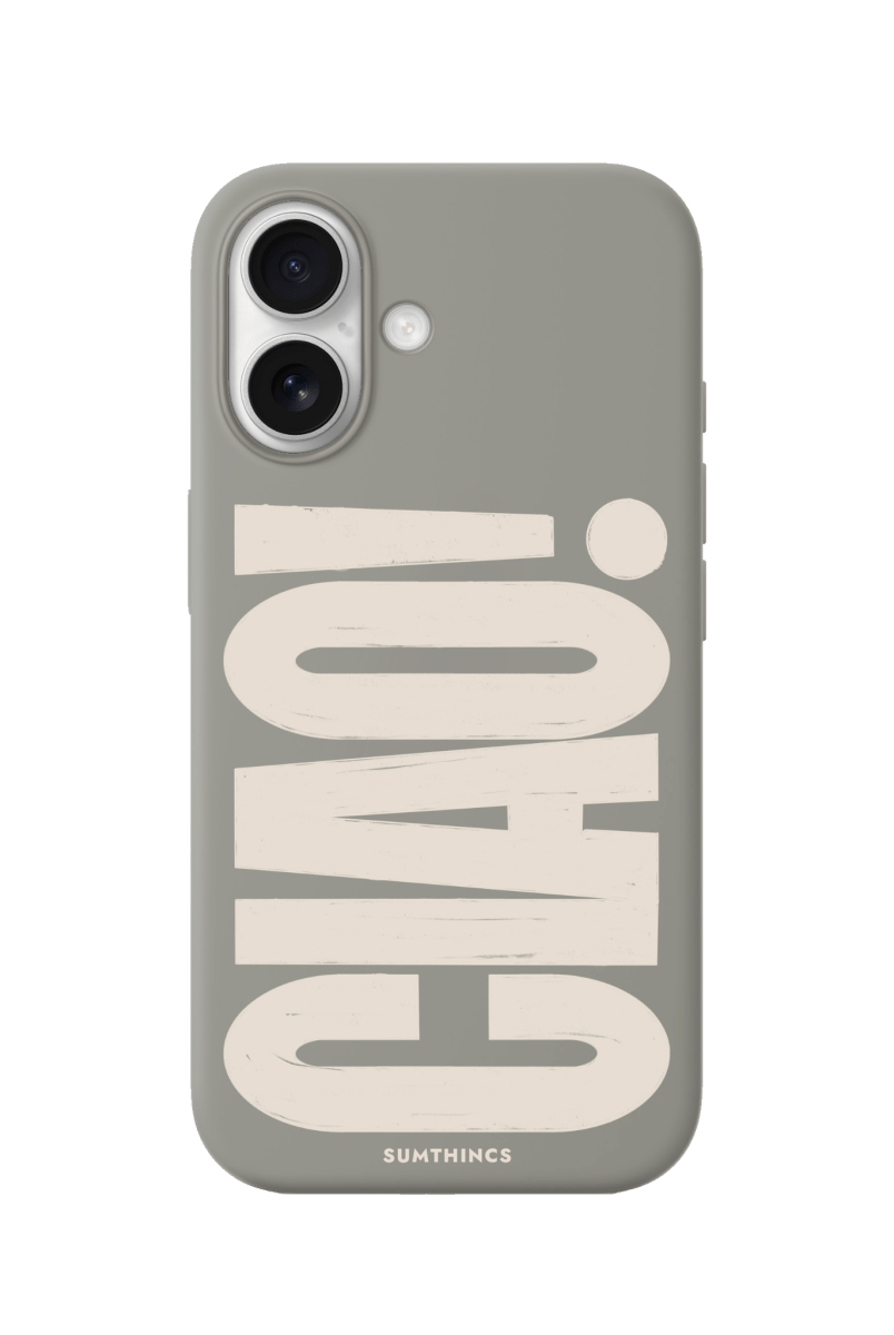 iPhone 17 CIAO! Premium Telefon Kılıfı Gri - SUMTHINCS