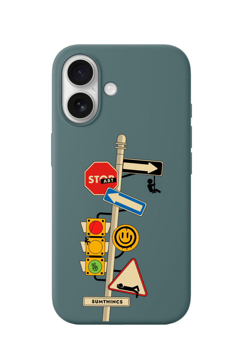 iPhone 17 Crossroad Premium Telefon Kılıfı Kaktüs Yeşili - SUMTHINCS