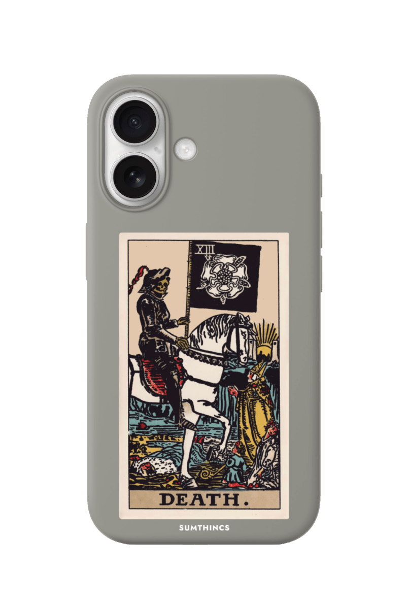 iPhone 17 Death Premium Telefon Kılıfı Gri - SUMTHINCS