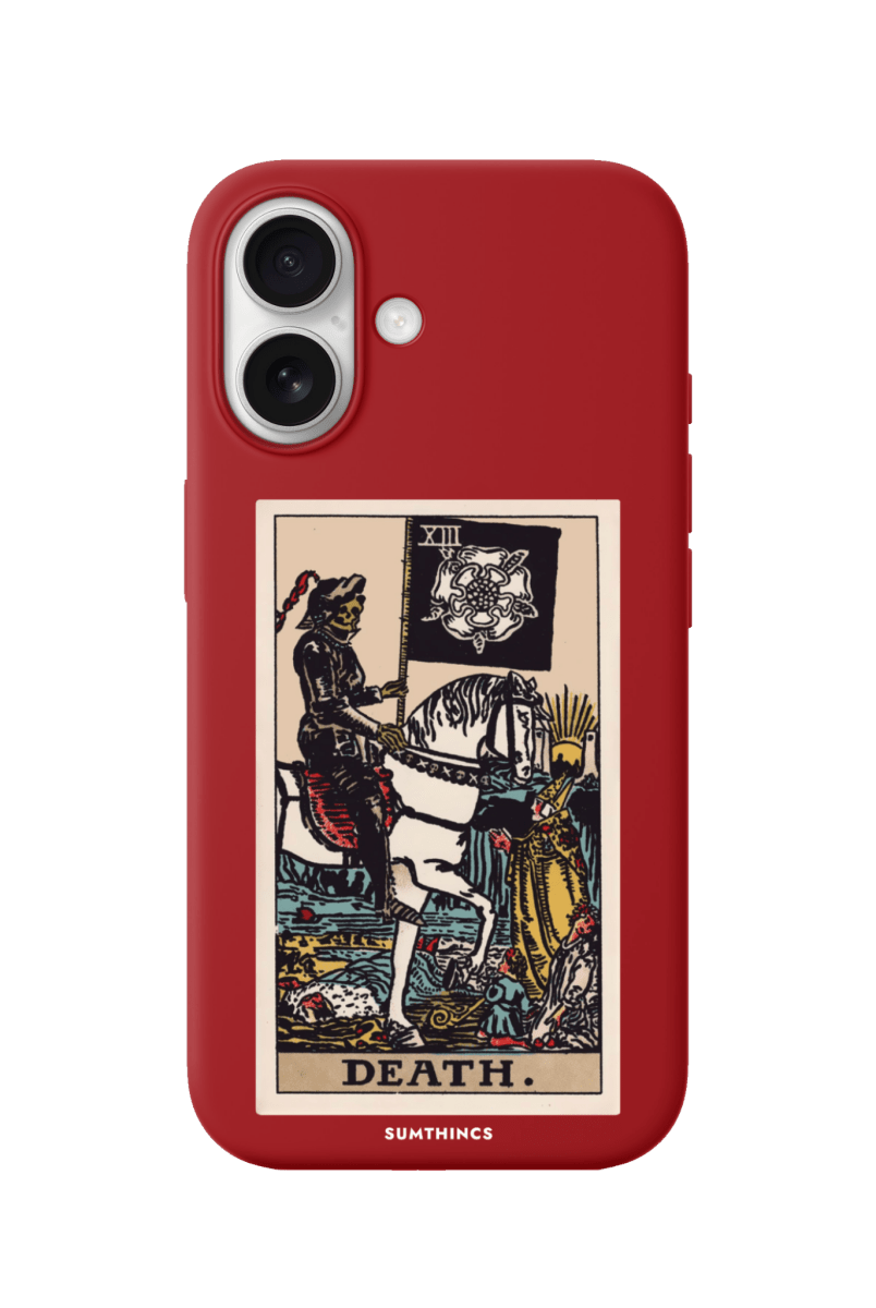 iPhone 17 Death Premium Telefon Kılıfı Kırmızı - SUMTHINCS