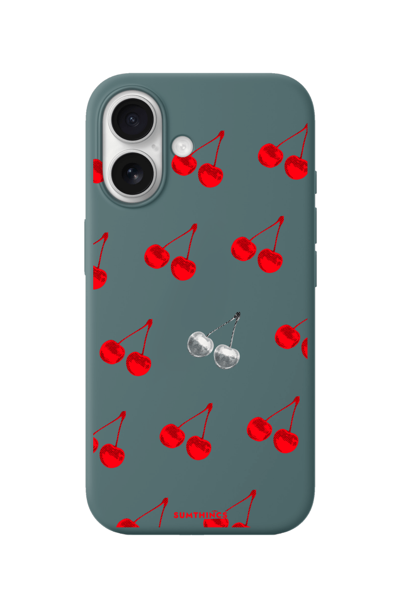 iPhone 17 Disco Cherry Premium Telefon Kılıfı Kaktüs Yeşili - SUMTHINCS