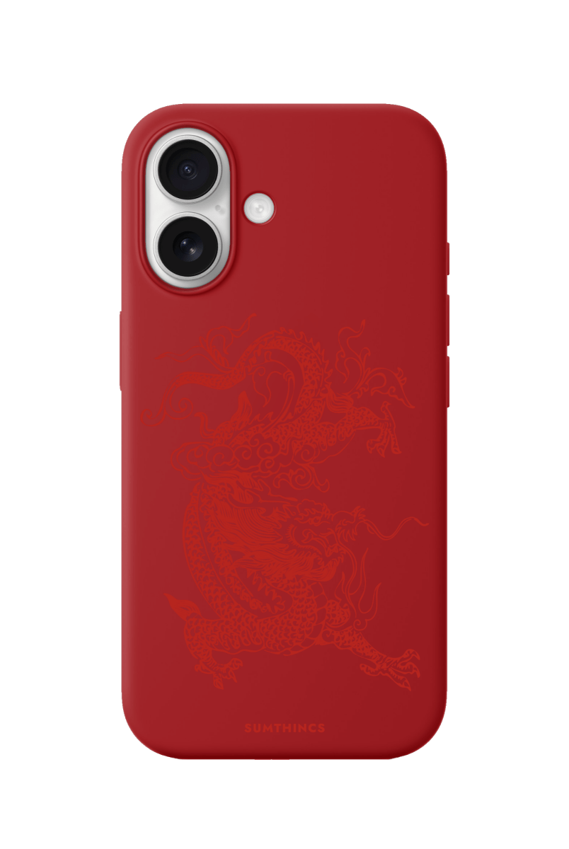 iPhone 17 Dragon Premium Telefon Kılıfı Kırmızı - SUMTHINCS