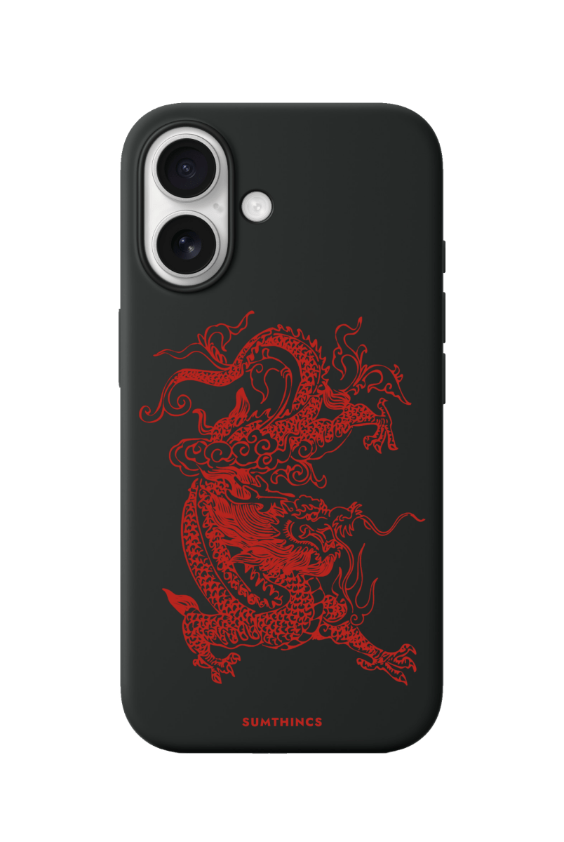 iPhone 17 Dragon Premium Telefon Kılıfı Siyah - SUMTHINCS
