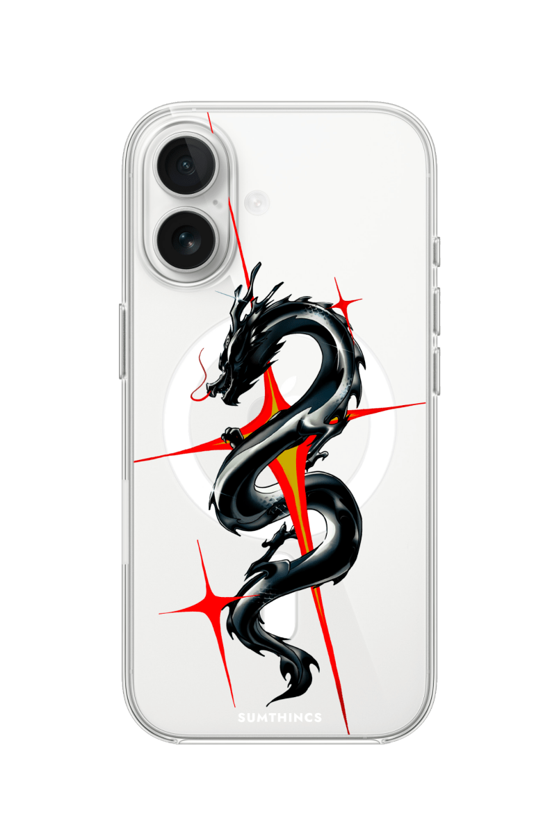 iPhone 17 Dragonflare Clear Magsafe Telefon Kılıfı - SUMTHINCS