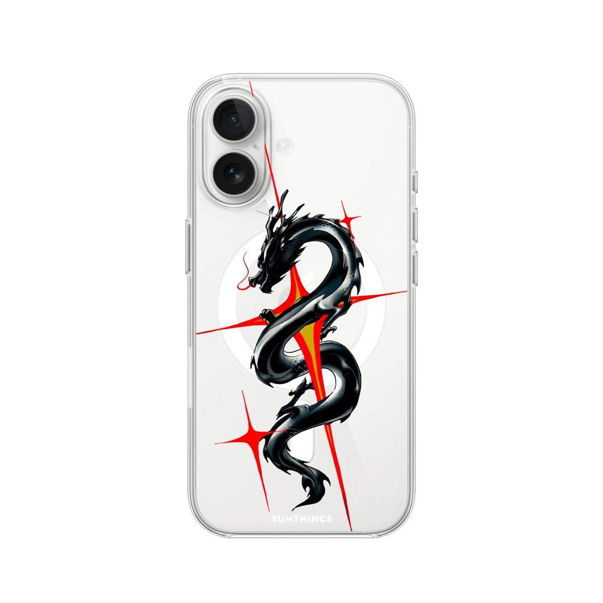 iPhone 17 Dragonflare Clear Magsafe Telefon Kılıfı - SUMTHINCS