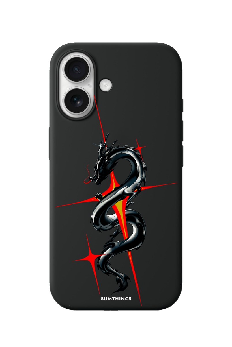 iPhone 17 Dragonflare Premium Telefon Kılıfı Siyah - SUMTHINCS