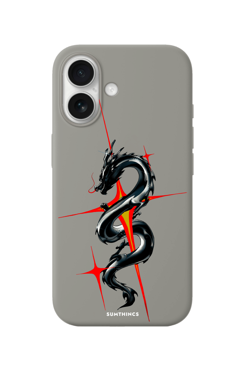 iPhone 17 Dragonflare Premium Telefon Kılıfı Gri - SUMTHINCS