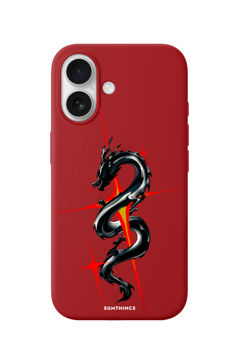 iPhone 17 Dragonflare Premium Telefon Kılıfı Kırmızı - SUMTHINCS