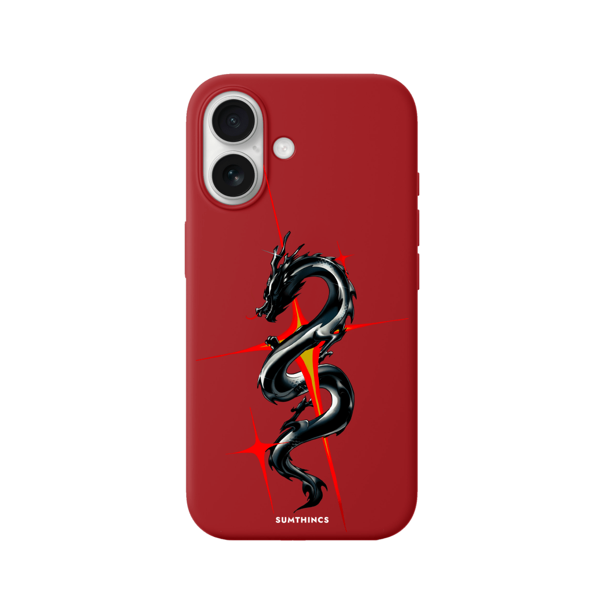 iPhone 17 Dragonflare Premium Telefon Kılıfı Kırmızı - SUMTHINCS