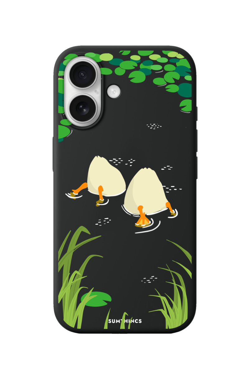 iPhone 17 Ducks Premium Telefon Kılıfı Siyah - SUMTHINCS