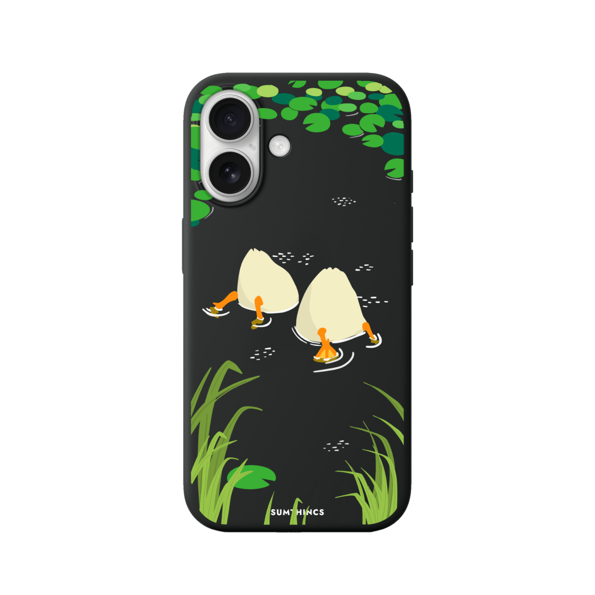iPhone 17 Ducks Premium Telefon Kılıfı Siyah - SUMTHINCS