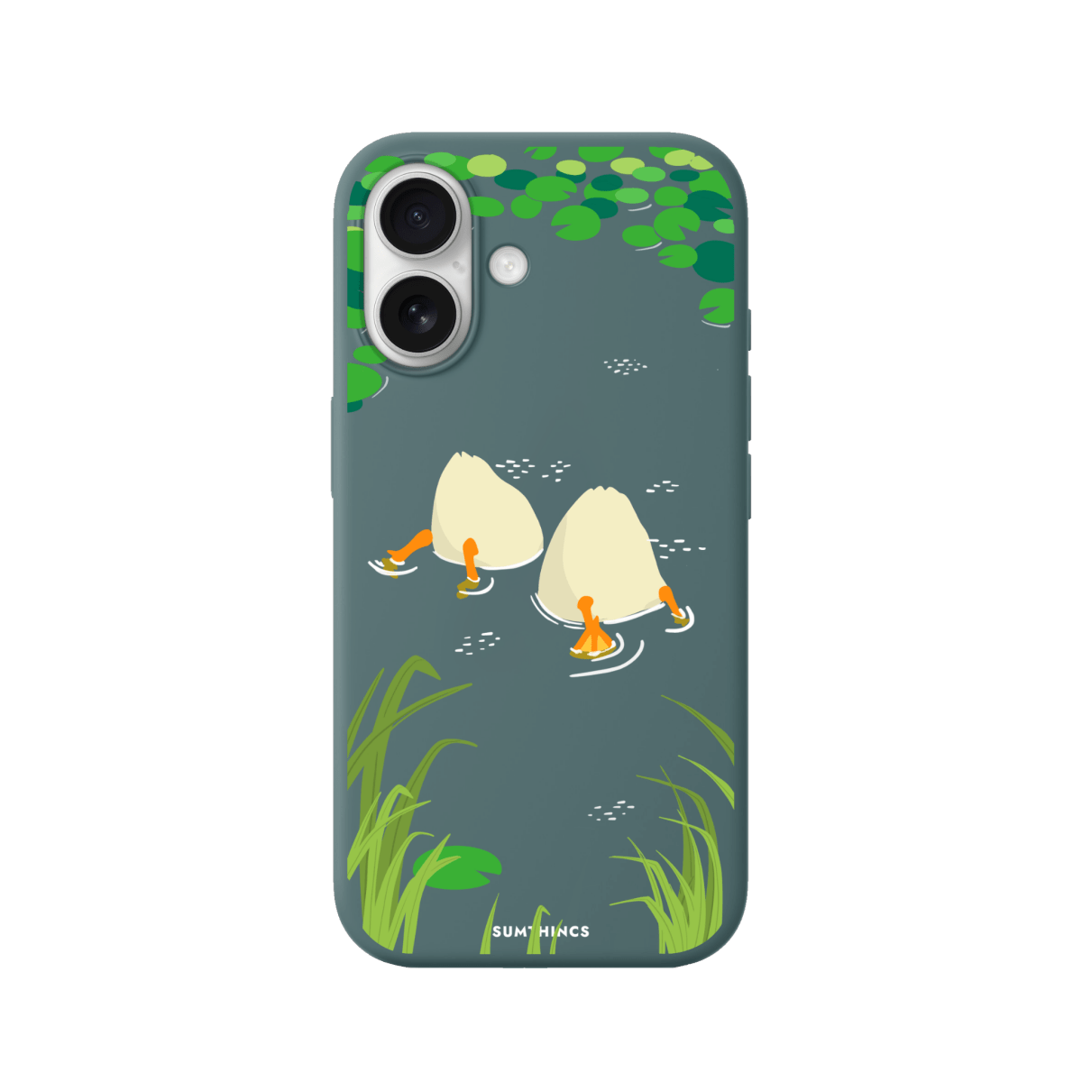 iPhone 17 Ducks Premium Telefon Kılıfı Kaktüs Yeşili - SUMTHINCS