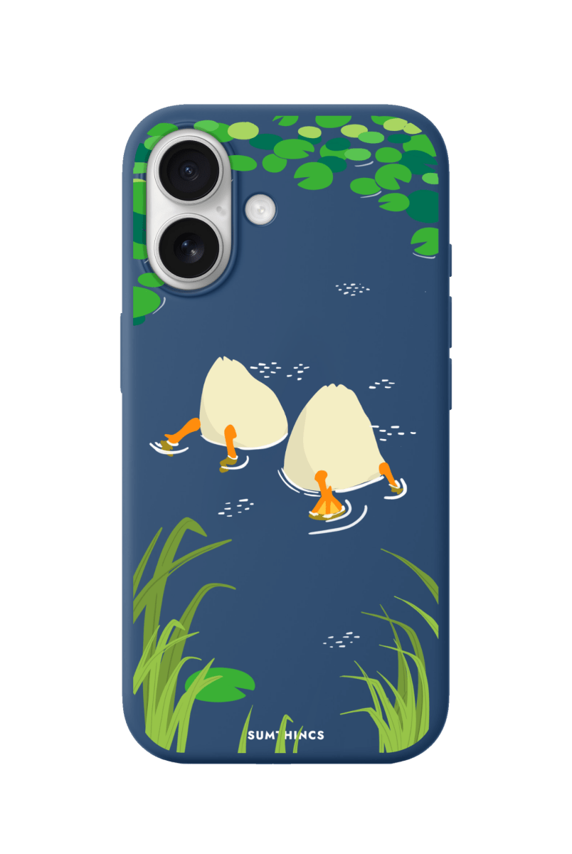 iPhone 17 Ducks Premium Telefon Kılıfı Pasifik Mavi - SUMTHINCS