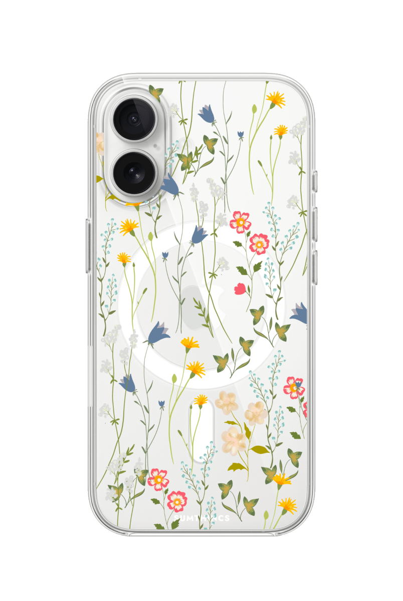 iPhone 17 Eternal Garden Clear Magsafe Şeffaf Telefon Kılıfı - SUMTHINCS