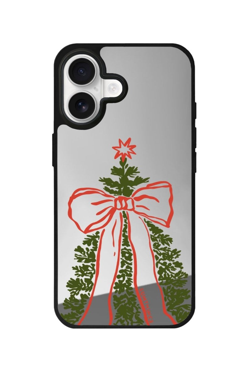 iPhone 17 Festive Ribbon Mirror Aynalı Telefon Kılıfı - SUMTHINCS
