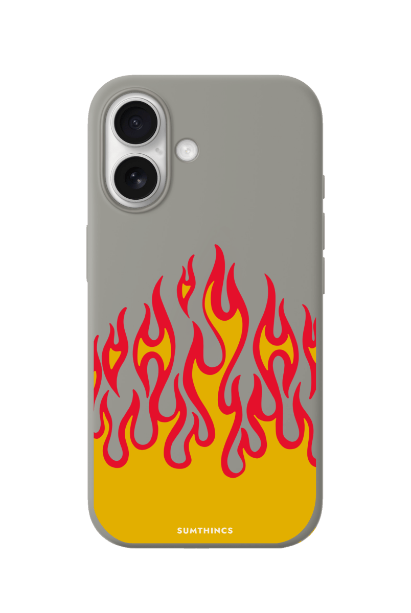 iPhone 17 Flamme Premium Telefon Kılıfı Gri - SUMTHINCS