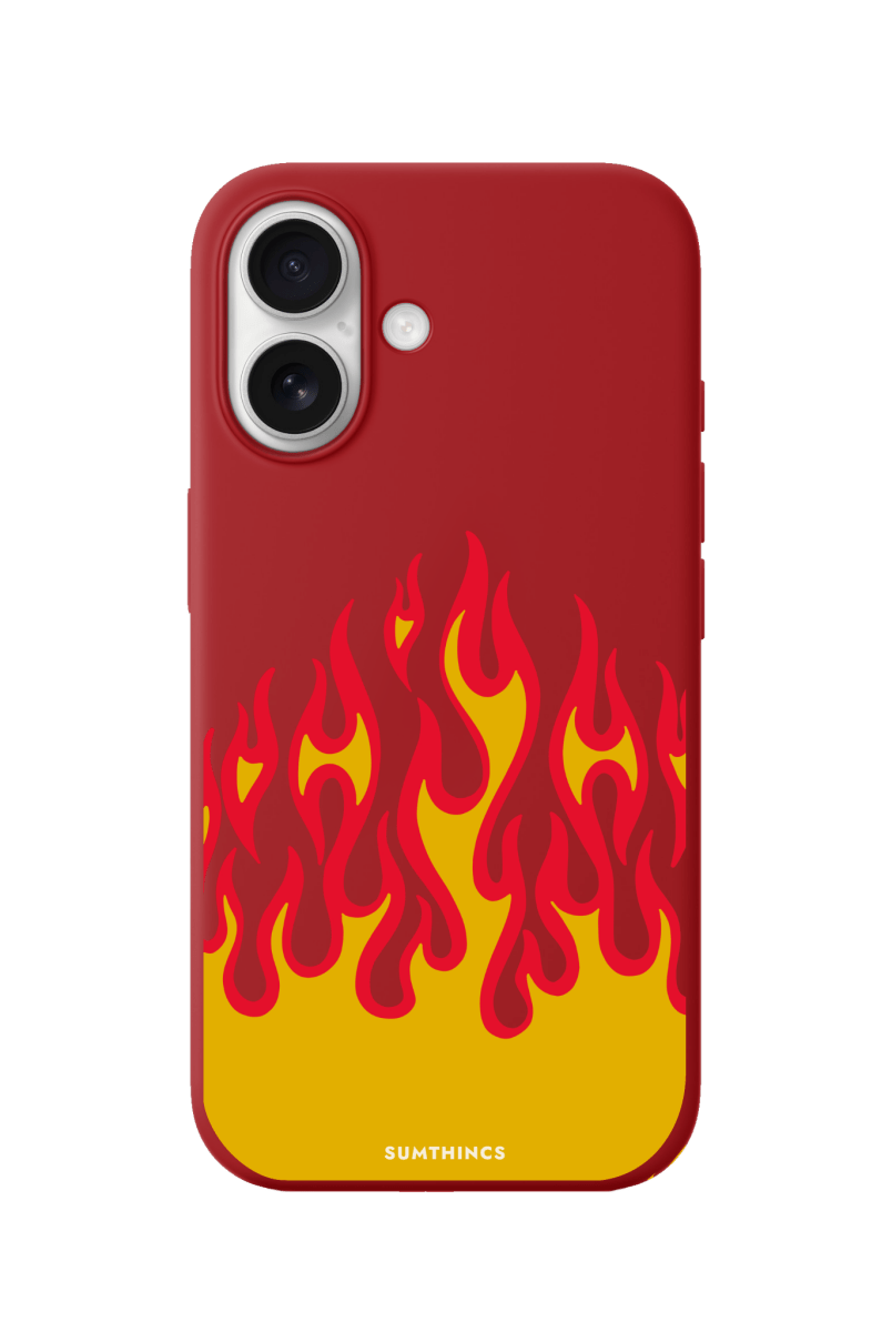 iPhone 17 Flamme Premium Telefon Kılıfı Kırmızı - SUMTHINCS