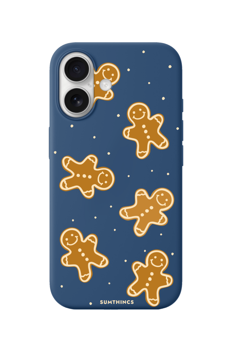 iPhone 17 Gingerbread Man Premium Telefon Kılıfı Pasifik Mavi - SUMTHINCS
