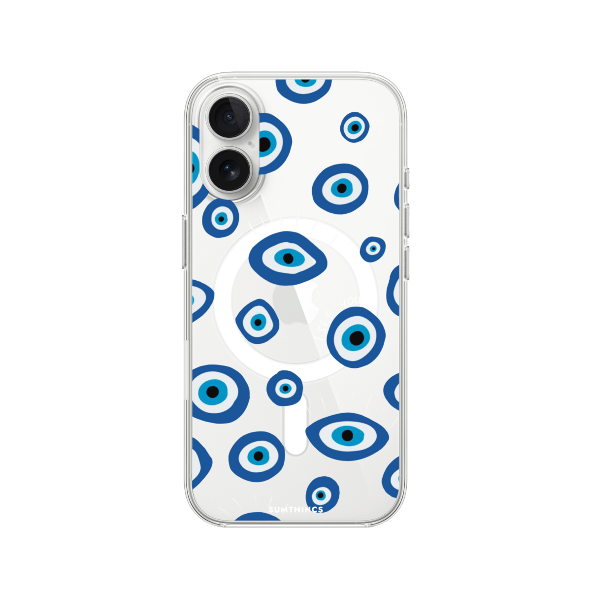 iPhone 17 I See You Clear Magsafe Şeffaf Telefon Kılıfı - SUMTHINCS